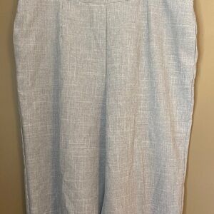 Alfred Dunner Gray Checkered Pants